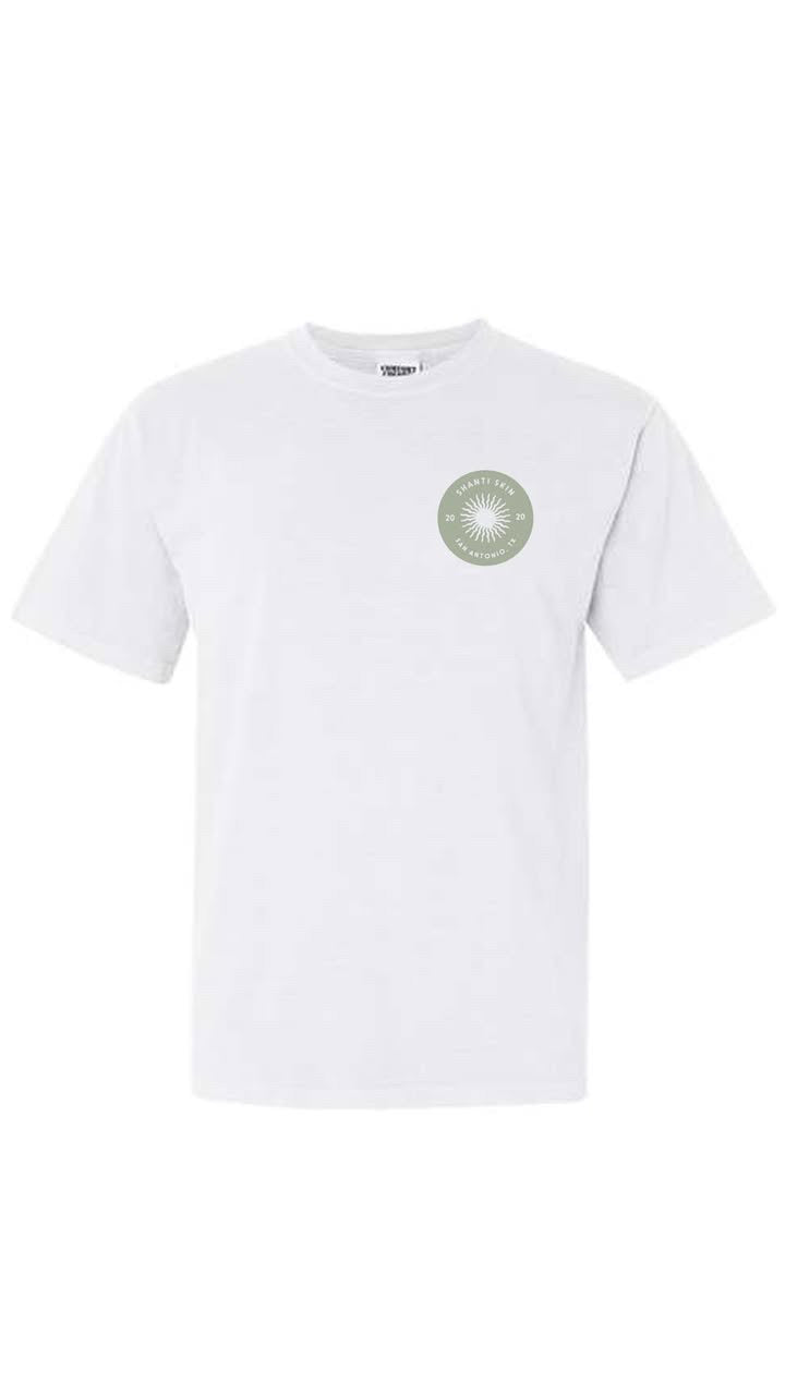 White Shanti Tee