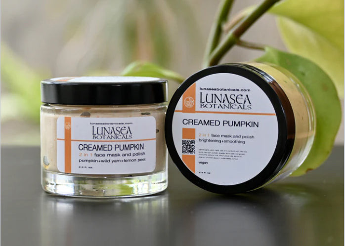 Creamed Pumpkin Face Mask and Polish