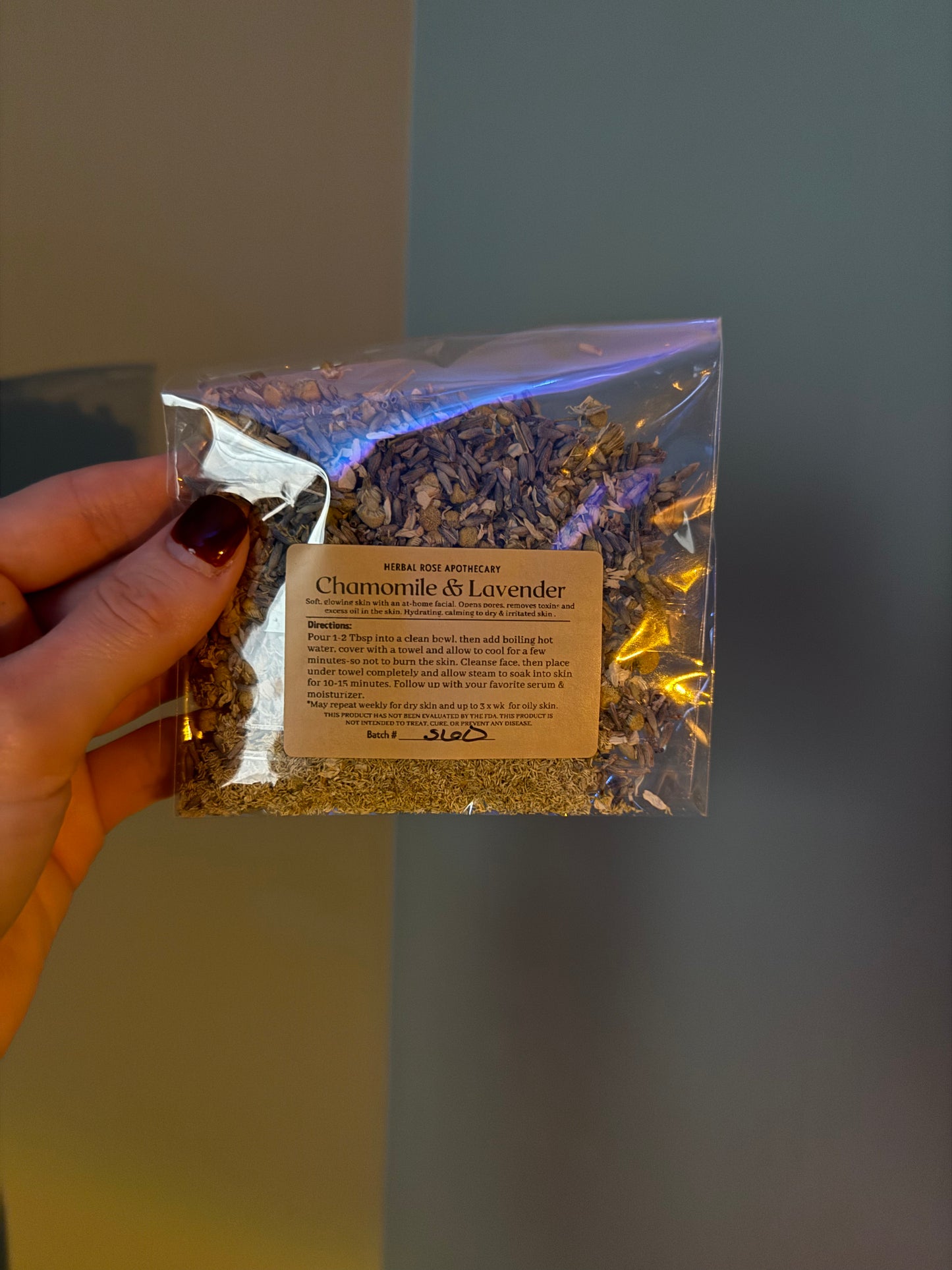 Facial Steamer - Lavender & Chamomile