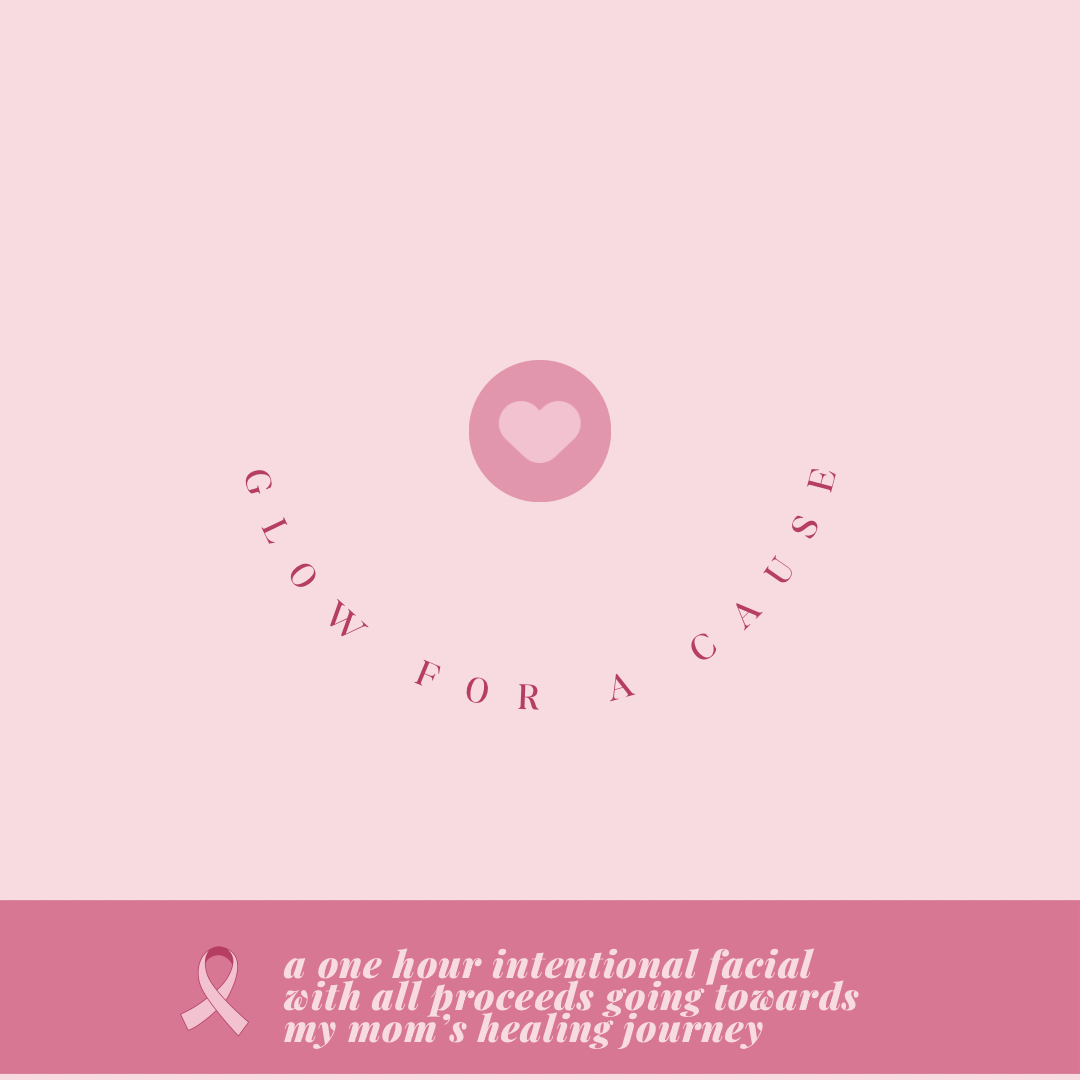 Breast Cancer fundraiser in San Antonio, Texas vegan skincare esthetician Glow For A Cause