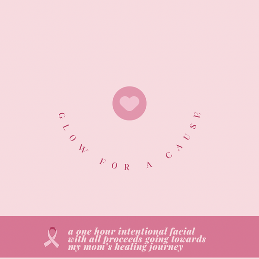 Breast Cancer fundraiser in San Antonio, Texas vegan skincare esthetician Glow For A Cause