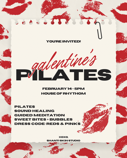 Galentine’s Pilates: Strong, Sweaty, and Celebratory