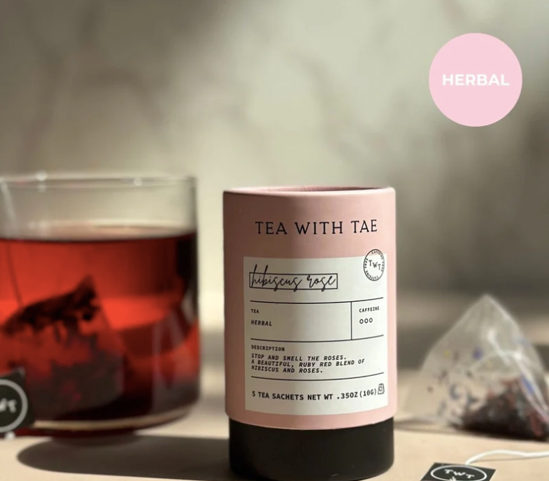 Hibiscus Rose Mini Tea Tube (5 servings)