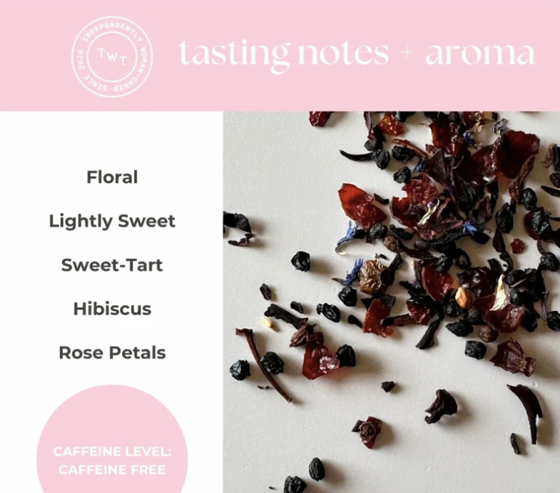 Hibiscus Rose Mini Tea Tube (5 servings)