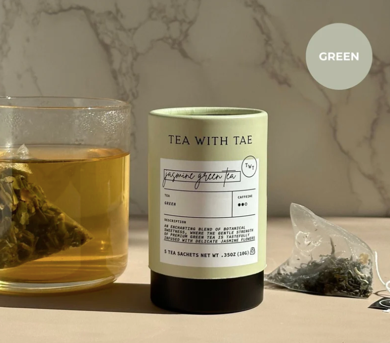 Jasmine Green Tea Mini Tube (5 bags)