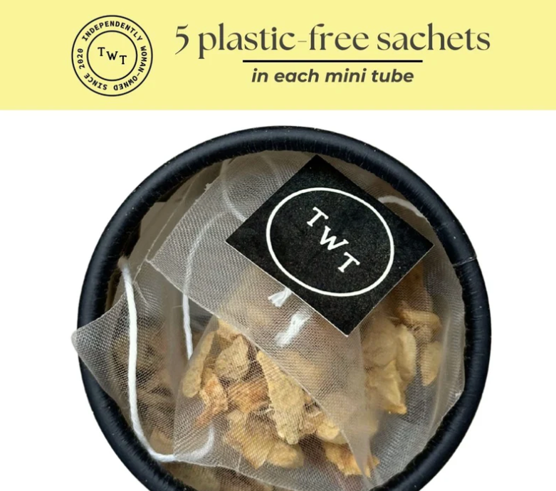 Lemon Ginger Mini Tea Tube (5 bags)