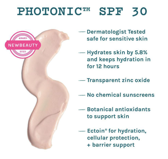 Photonic - Light Shifting Solution SPF 30 Broad Spectrum Facial Sunscreen + Moisturizer
